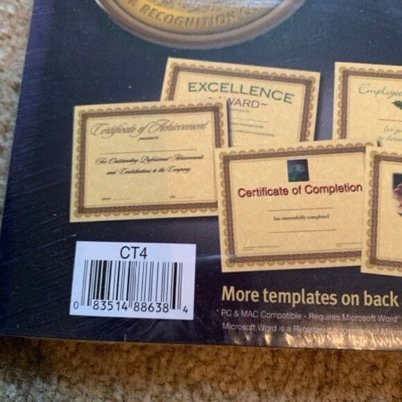 Southworth Certificates Parchment Paper With CD Business Certificates Awards NEW - Picture 2 of 3